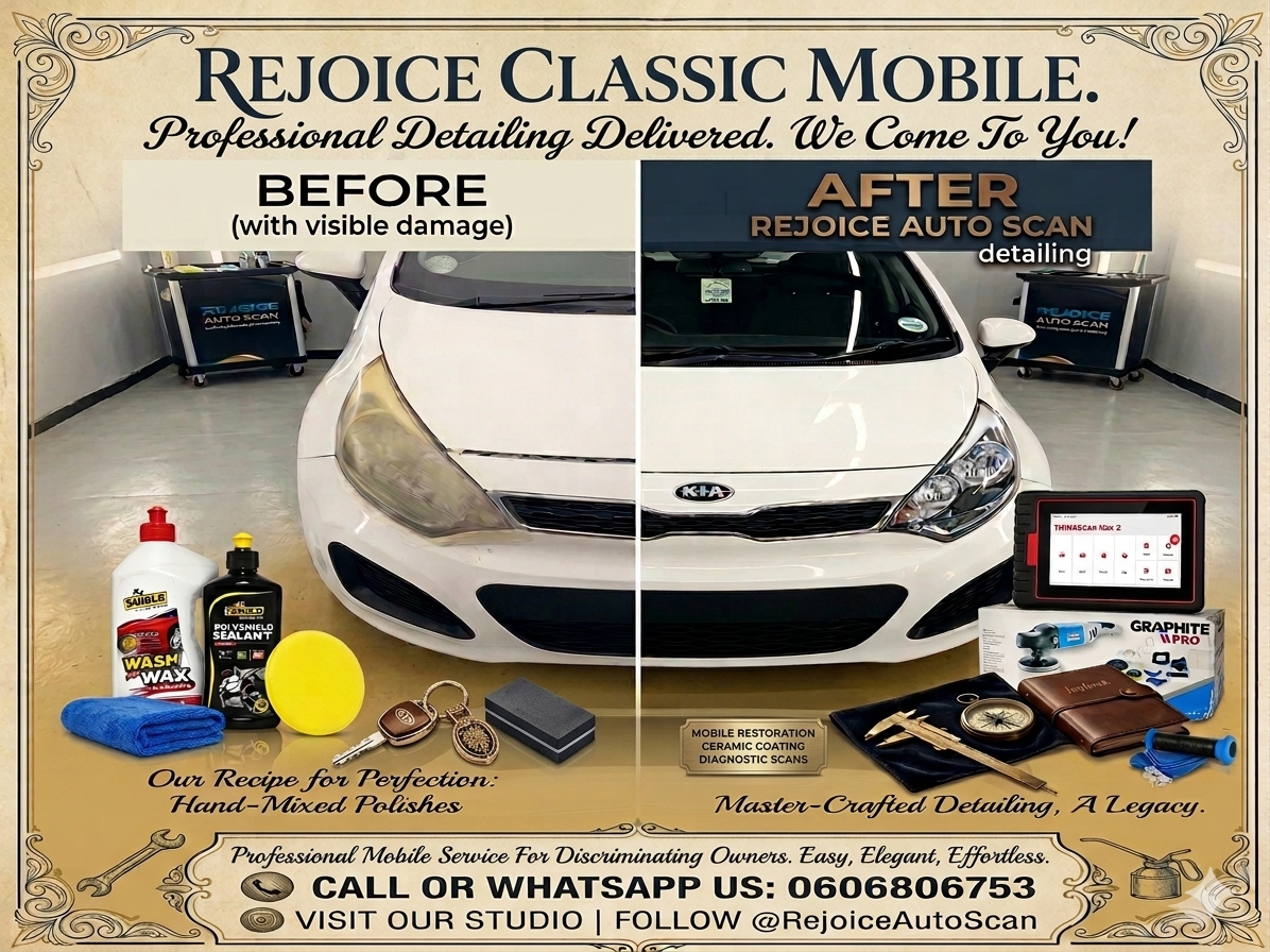 Rejoice Classic Mobile — Professional Detailing Delivered